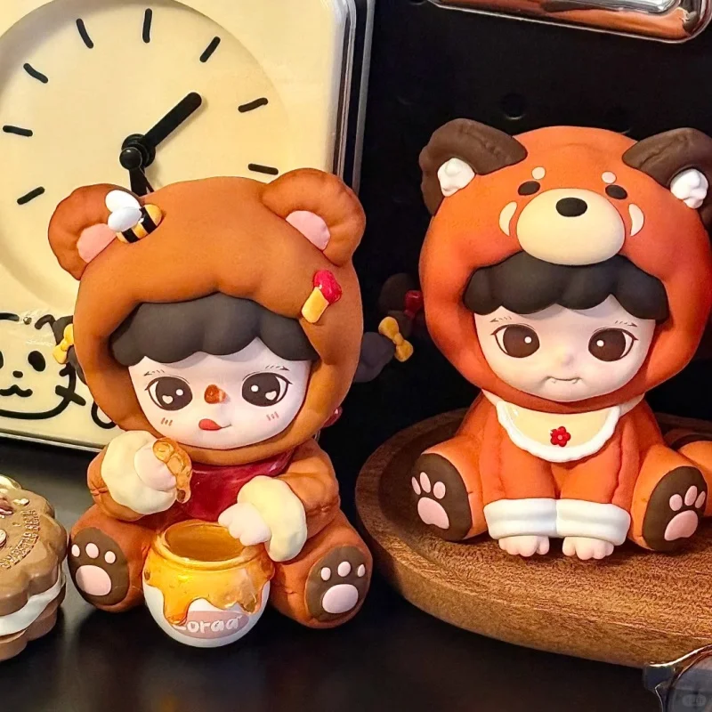 New In Stock Genuine TNT Baby Zoraa Cuteness Is Justice Series Blind Box Kawaii Figurines Desktop Ornament Collecting Toys Gift