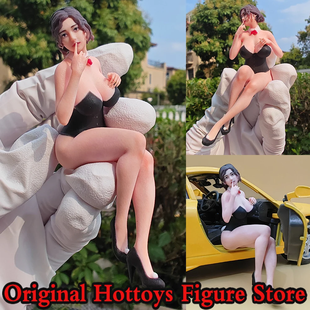 

1/18 масштаб женщина-солдат-кролик для девочек, реалистичная скульптура, миниатюрная игрушка, полный набор, около 7,5 см, экшн-фигурка, коллекция кукол