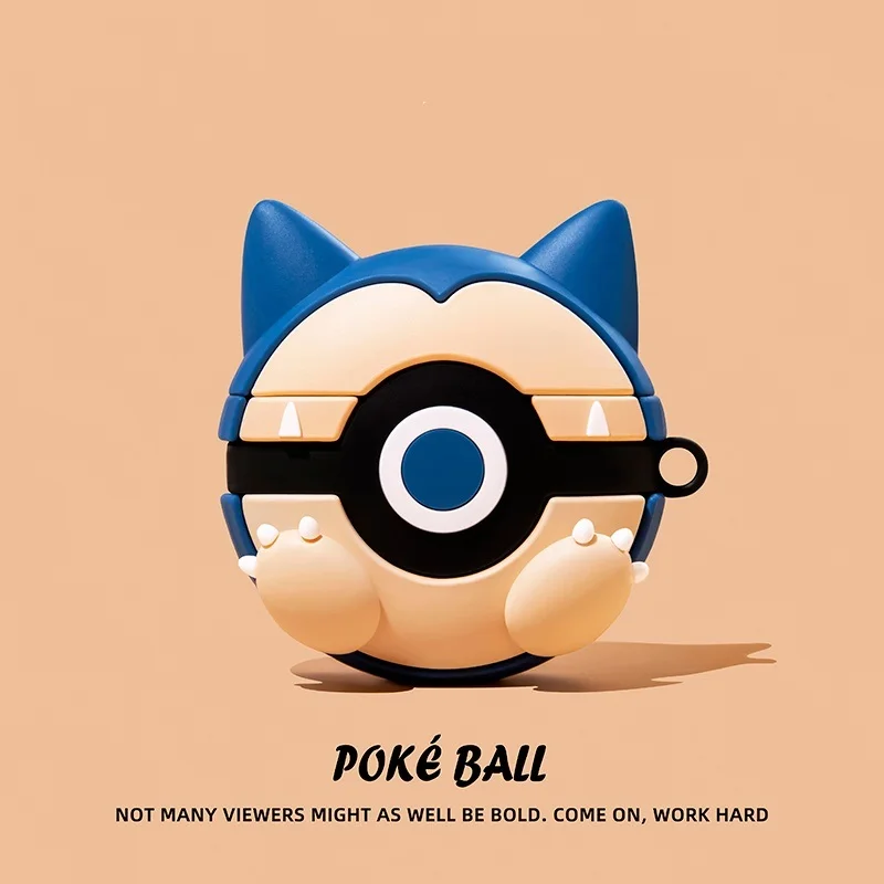 Étui Pokemon Ball pour Airpods Pro 2, housse de protection antichoc pour écouteurs, dessin animé 3D, étui pour enfants garçons Funda