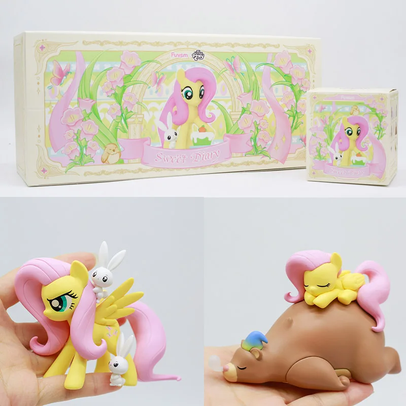 

My Little Pony Sweet Diary Series Blind Box Cute Model Toys Fluttershy Anime Figure Collection Ornaments Kids Birthday Gifts