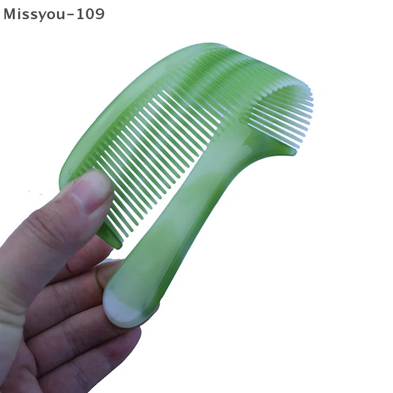 مجموعة من 10 أمشاط شعر خضراء لتصفيف الشعر الاحترافي، مناسبة لكل من الرجال والنساء، مثالية للاستخدام مع الشعر الخشن أو الناعم