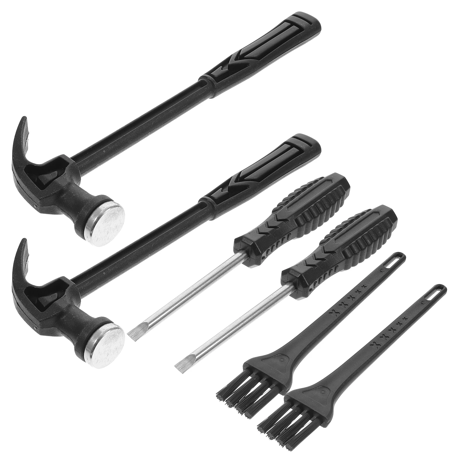 2Sets Children Archaeological Excavation Tools Digging Kids Kit Baby Plastic Hammer Chisel LargeSize MotorSkill Training Sensory