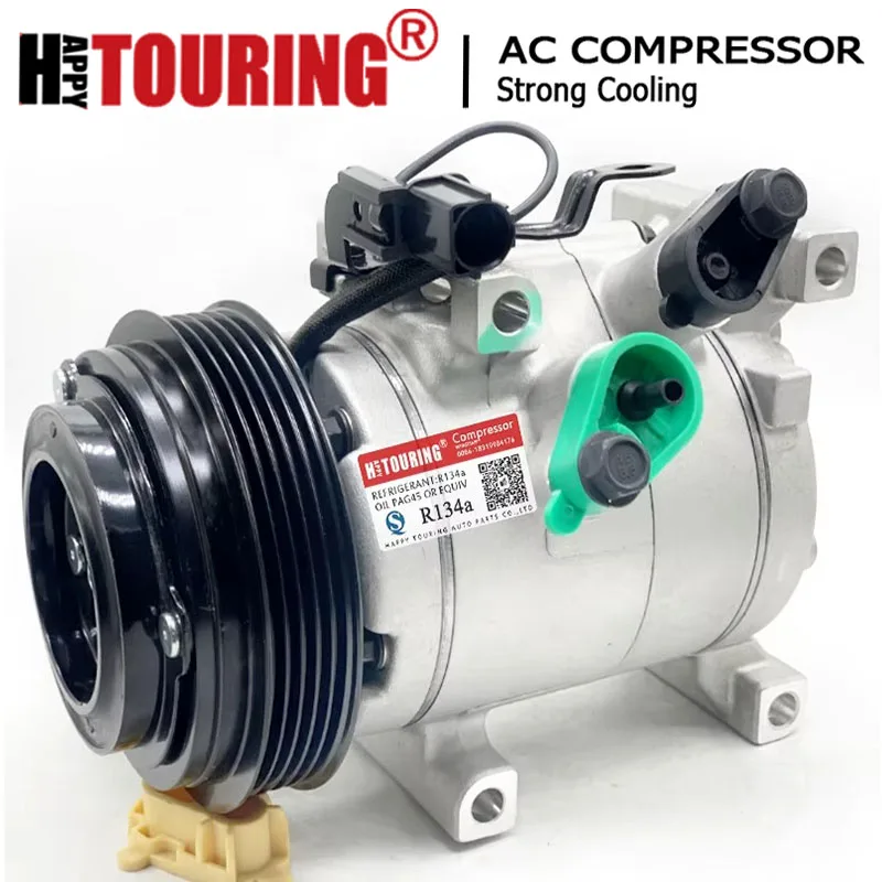 

Air Conditioning AC Compressor For Hyundai Grand I10 1.2L 97701B4000 97701-B4000 F500QQDWA-04 F500QQDWA04 9520076KA0 F500QADAA03