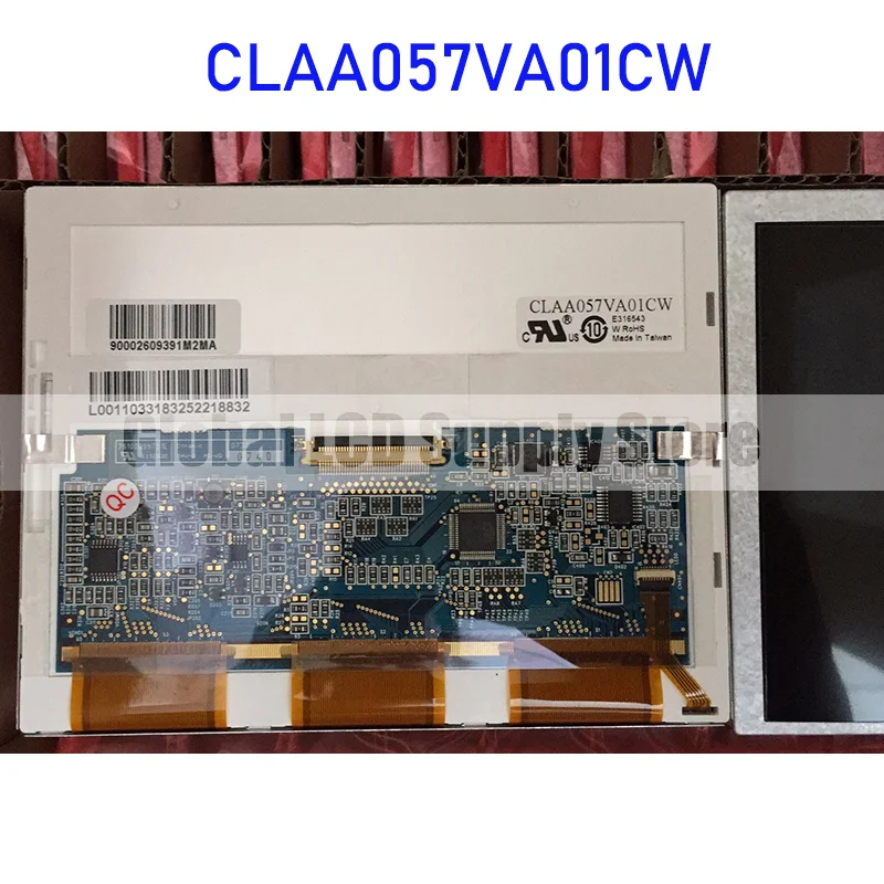 CLAA057VA01CW 5.7 Inch LCD Display Screen Panel Original for CPT 40 Pins Connector Brand New Fully Tested