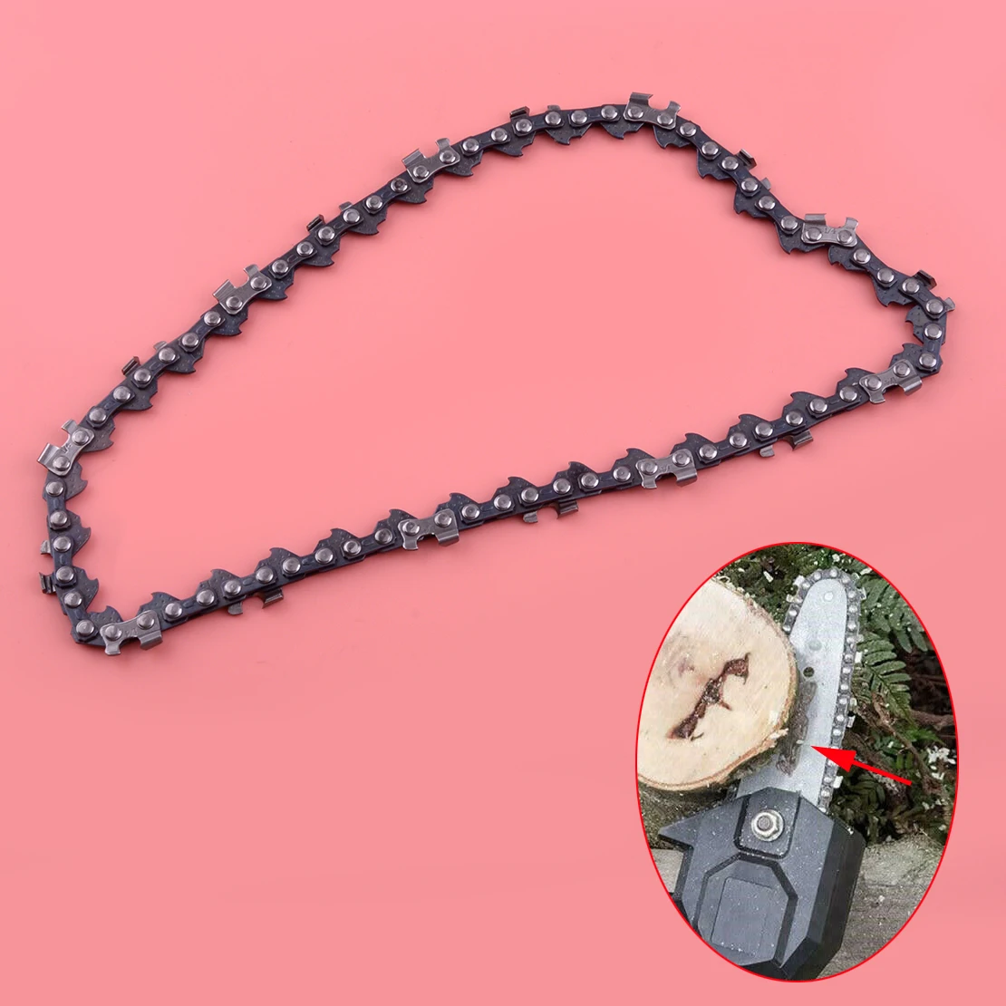 

Новая цепь для цепной пилы с 37 зубцами для 6-дюймовой мини-электрической цепной пилы деревообрабатывающий резак