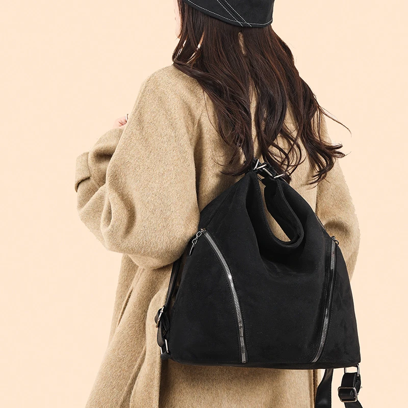 New Trend thick Nylon Tote Bag, women Waterproof Solid Color Casual Shoulder Bag, Advanced Durable Temperament Bolsa Purse