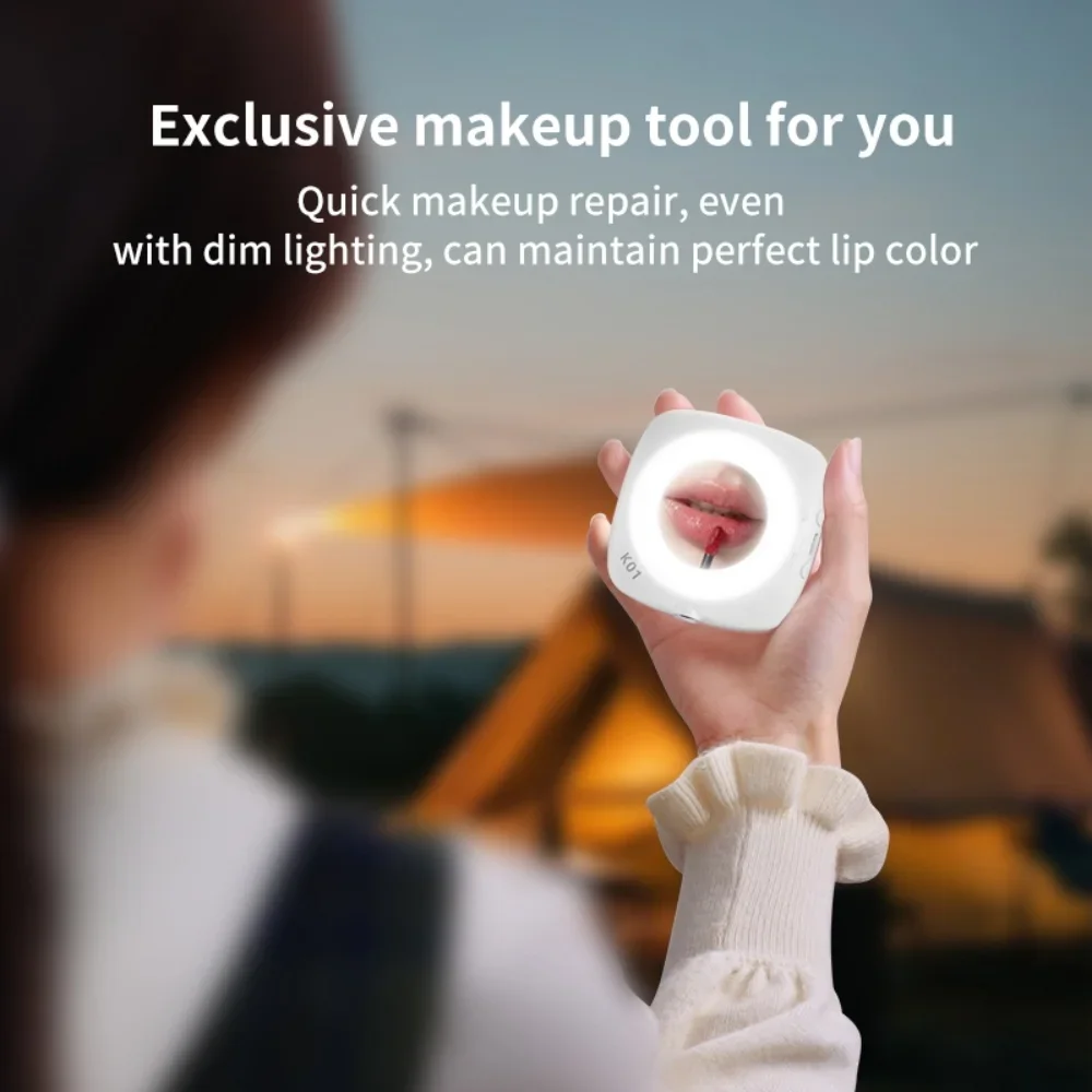 แบบพกพา LED เติมแสงชาร์จ USB LED Selfie Pocket Light โทรศัพท์มือถือ Live Broadcast Video Selfie เติมโคมไฟสําหรับสมาร์ทโฟนทั้งหมด