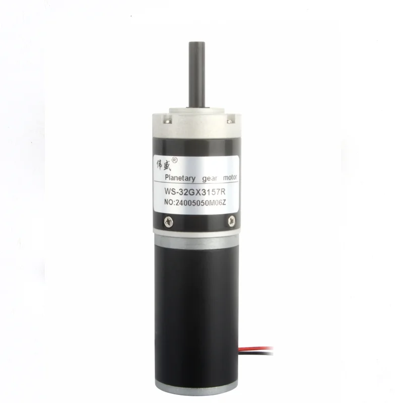 32mm Planetary Gear Reducer 31ZY Miniature Low-speed DC Motor 12V24V Adjustable Speed Forward Reverse bracket