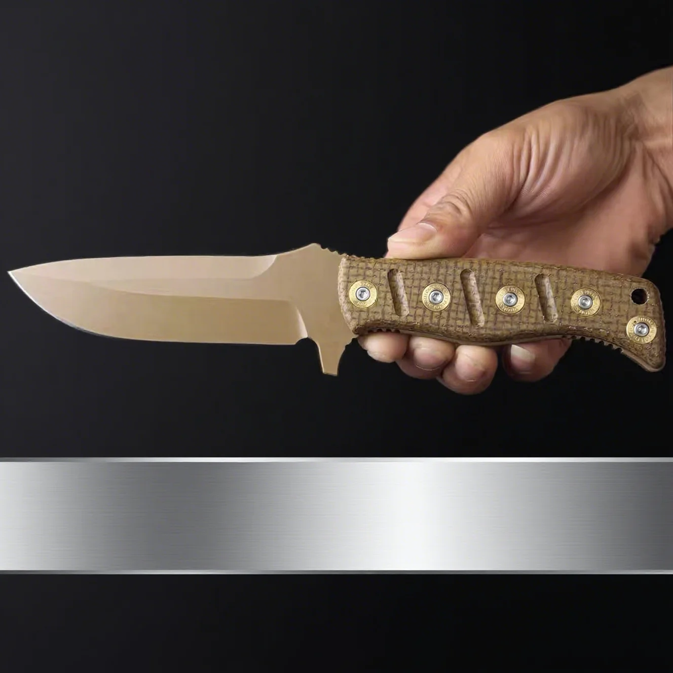 

BM 375 - Backpack-style small straight knife, equipped with K sheath, Mikata handle, an outdoor hiking emergency rescue tool