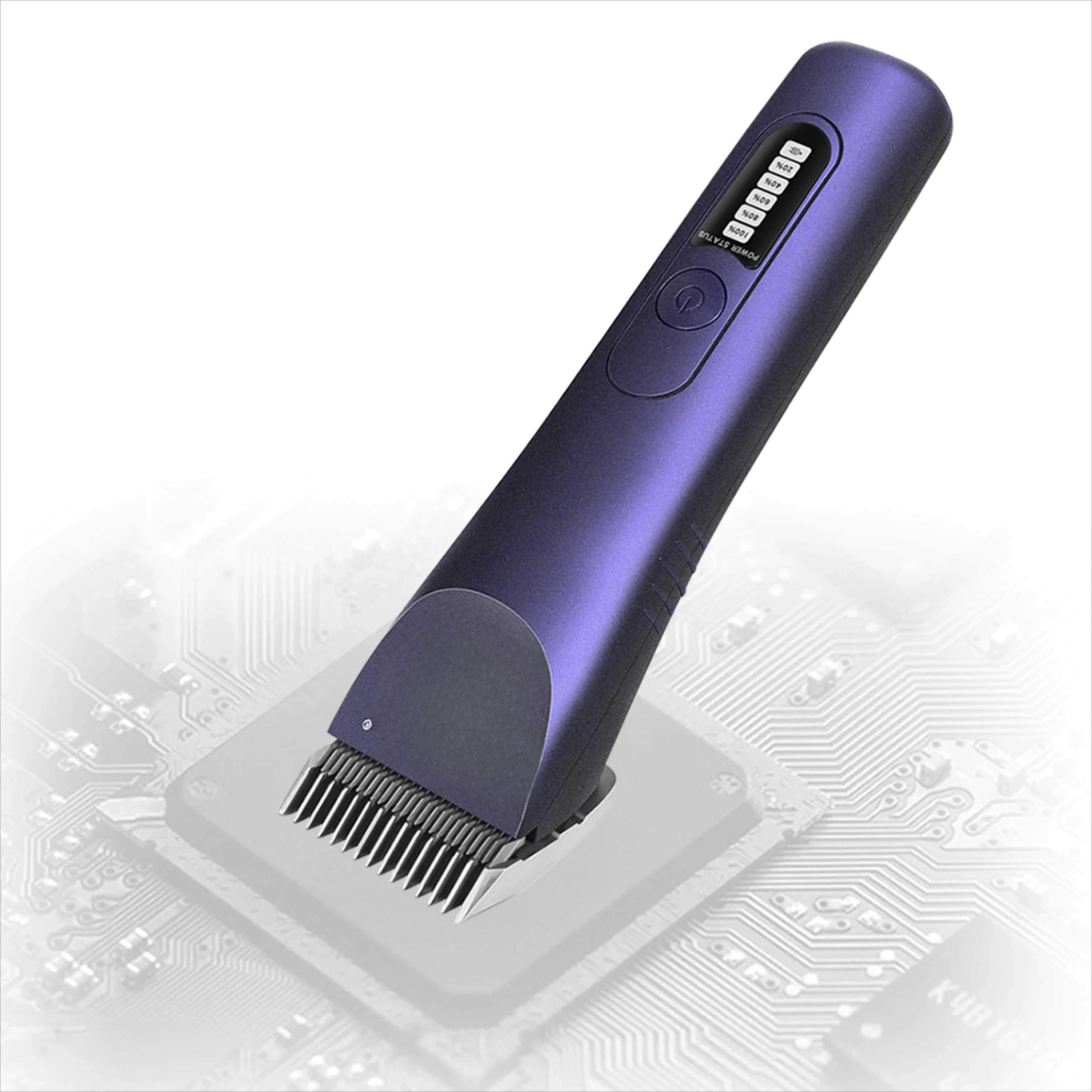 

Cordless Electric Pet Hair Clipper Kit Nano-Titanium Steel Blade Professional Grooming Dog Clippers Detachable