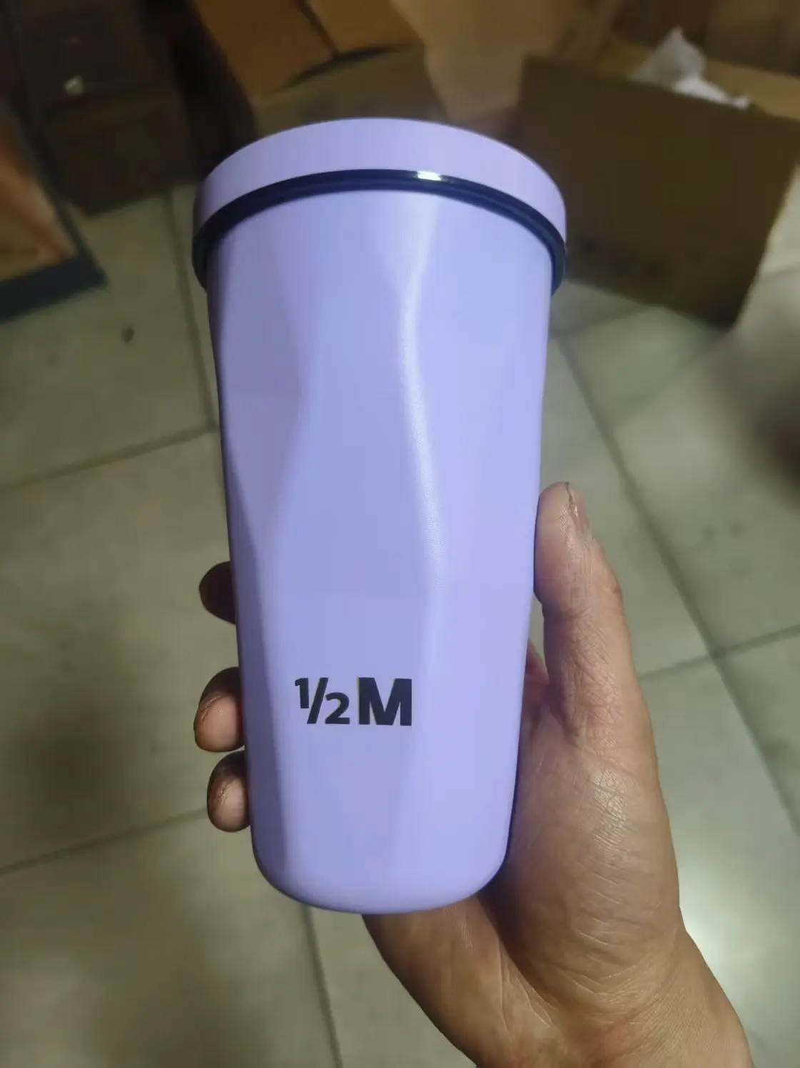 Caneca de aço inoxidável com logotipo personalizado de 12 onças, caneca de café isolada com tampa à prova de vazamento, caneca de viagem, caneca de café de aço inoxidável reutilizável