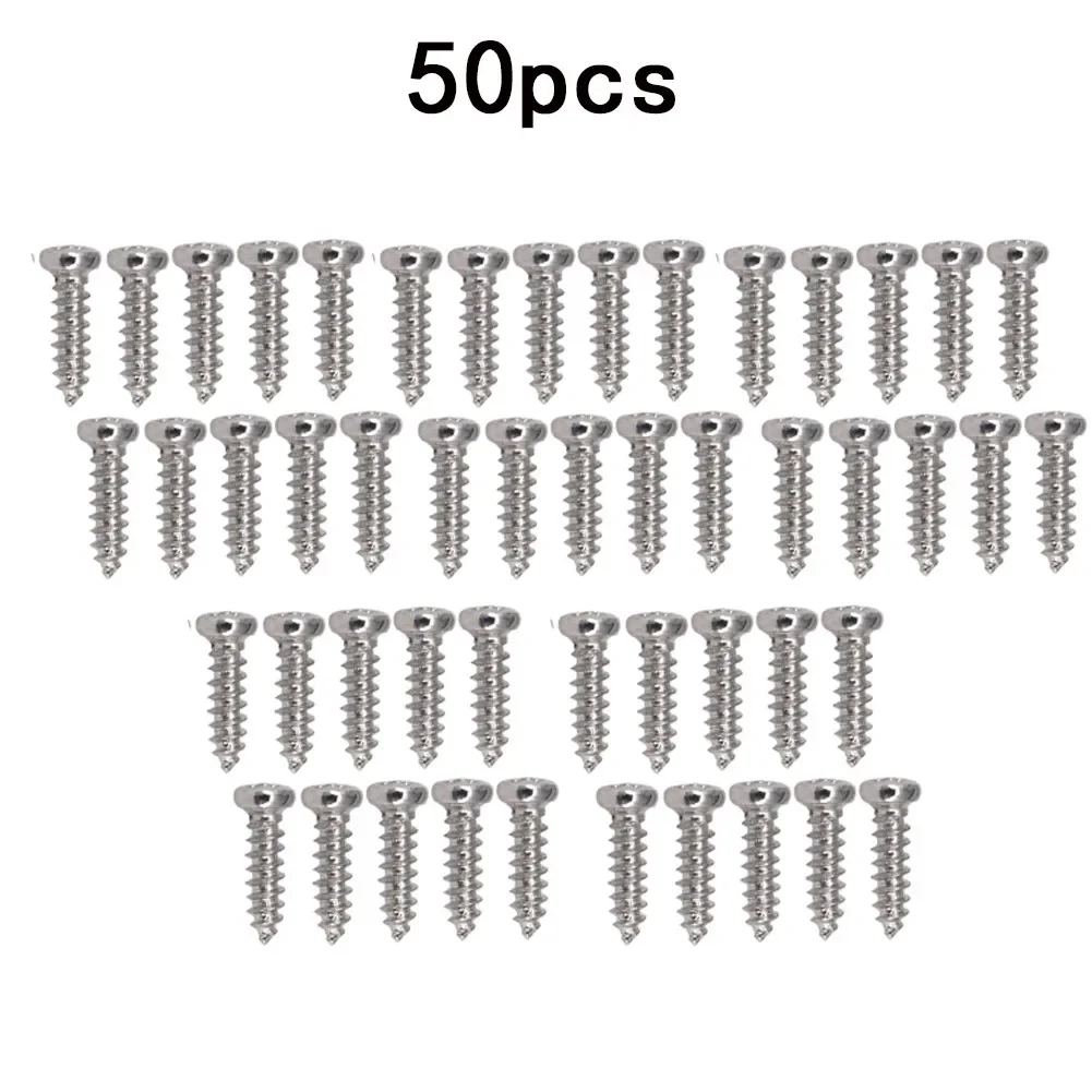 Electric Guitar Guitar Tuner Screw 2.2x11mm 50pcs Acoustic Guitar Bass Tuners Machine Head Tuning Pegs Hot Sale Brand New