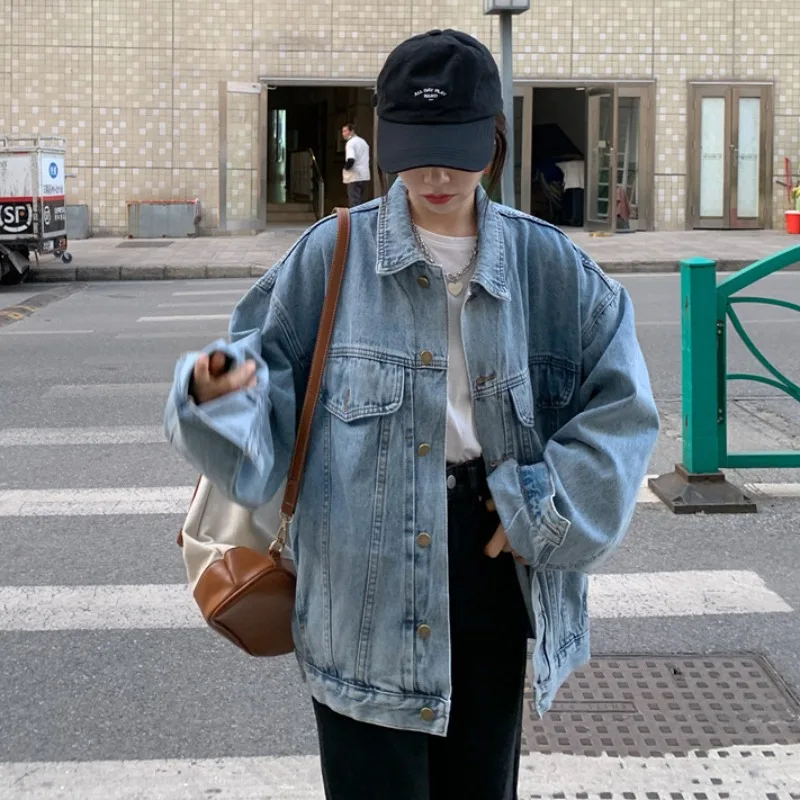 

Шикарные и элегантные женские куртки, женские куртки с воротником-стойкой, карманы для отдыха, лацканы, высокая европейско-американская техническая одежда, синие рукава в стиле панк