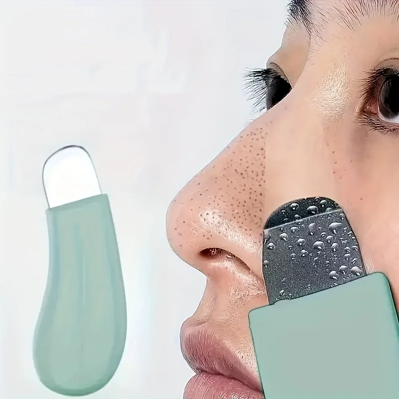 1pc Nose Blackhead Remover Tool Gentle Facial Pore Cleanser Silicone Facial Scraper Skin Scrub Facial Scraper Skin Care Tools