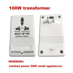 High Quality New In Power Converter Transformers Transformer Voltage Converter Replacement 100W 110V 120V To 220V