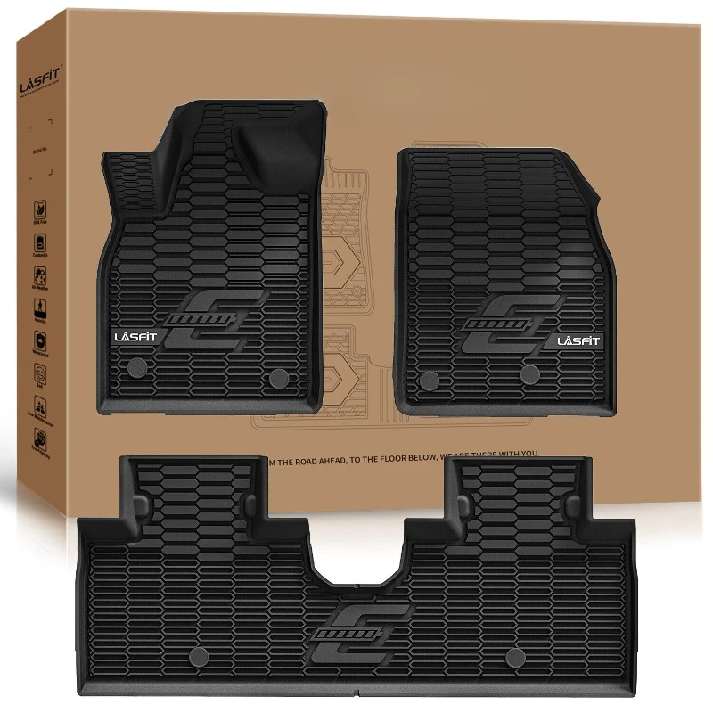 Floor Mats for 2021-2024 4Door Ford Mustang Mach-E TPE Liners All Weather  United States