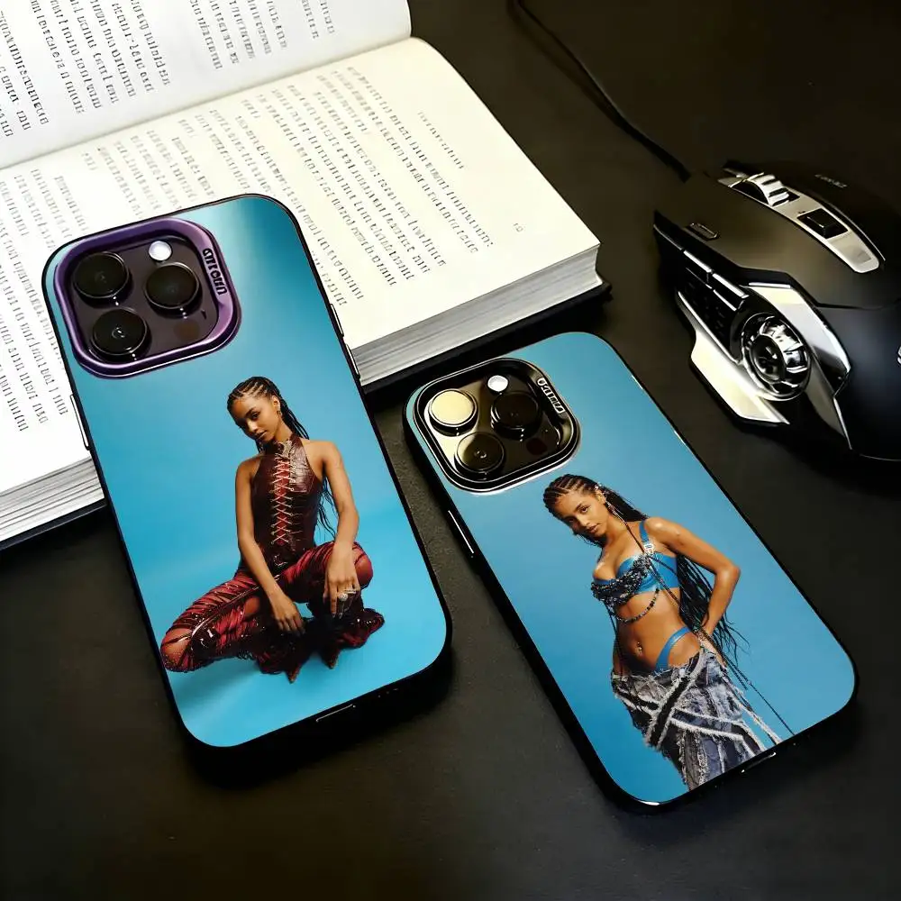 

Singer T-Tyla-LA Black Candy silver phone case Phone Case For iPhone17,16,15,14,13,12,11 Plus,Pro Max