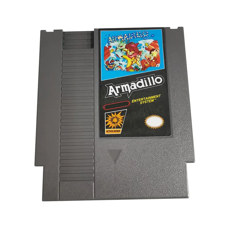 ARMADILLO-Game Cartridge For NES Console 72 Pins 8bit Single card