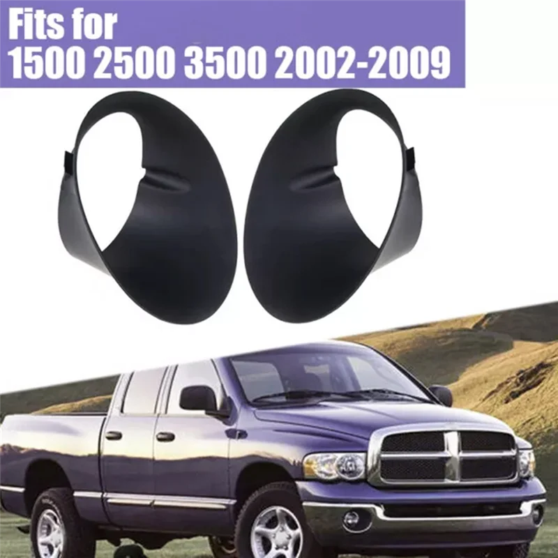

Прецизионная 1 пара рамки противотуманных фар для Dodge Ram 1500-3500 2003-2010 55077238AD 55077239AD, оригинальные детали Dodge