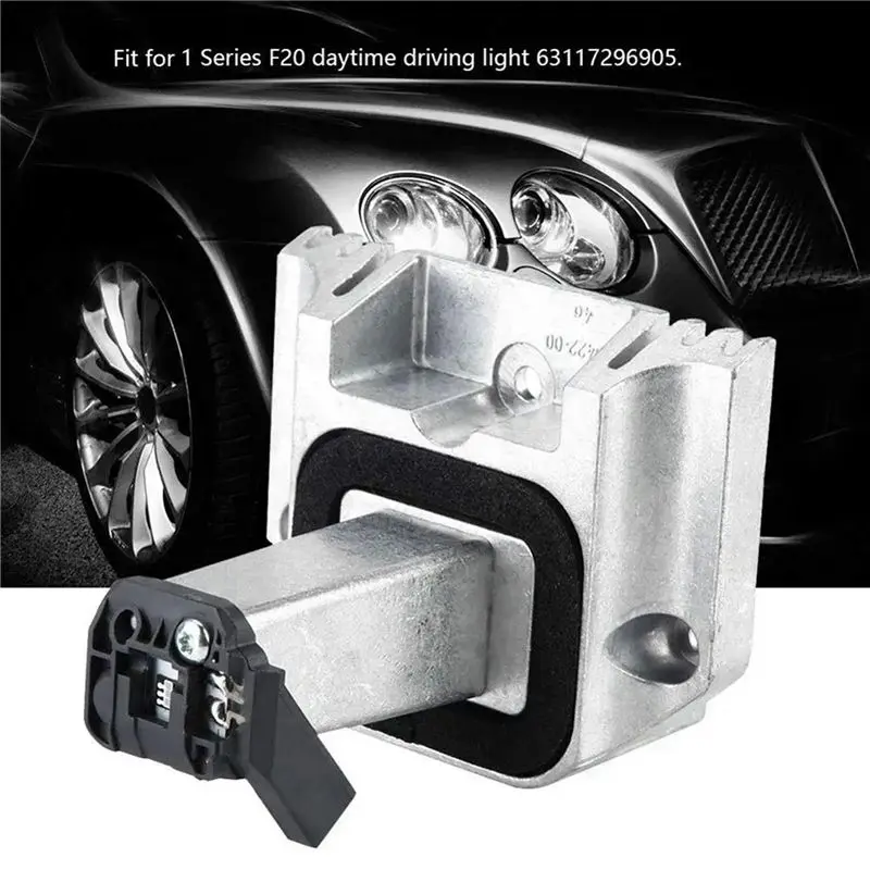 2X Car DRL Angel Eye LED Headlight Module 63117296905 For BMW 1 Series F20 F21 2011-2015 Daytime Running Light Driver