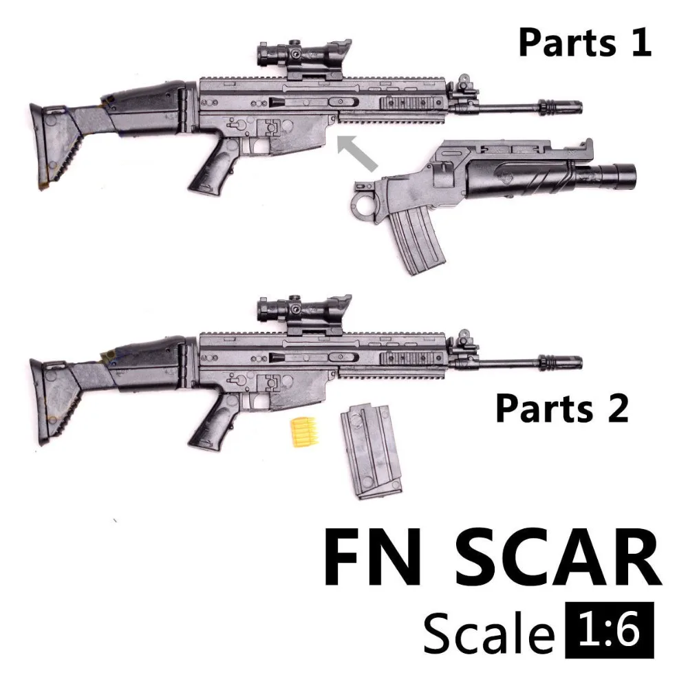 1/6 스케일 M1 Super90 총 군사 무기 미 육군 M134 Minigun M16 M14 M82A1 군인 SWAT 액션 피규어 조립 모델 완구