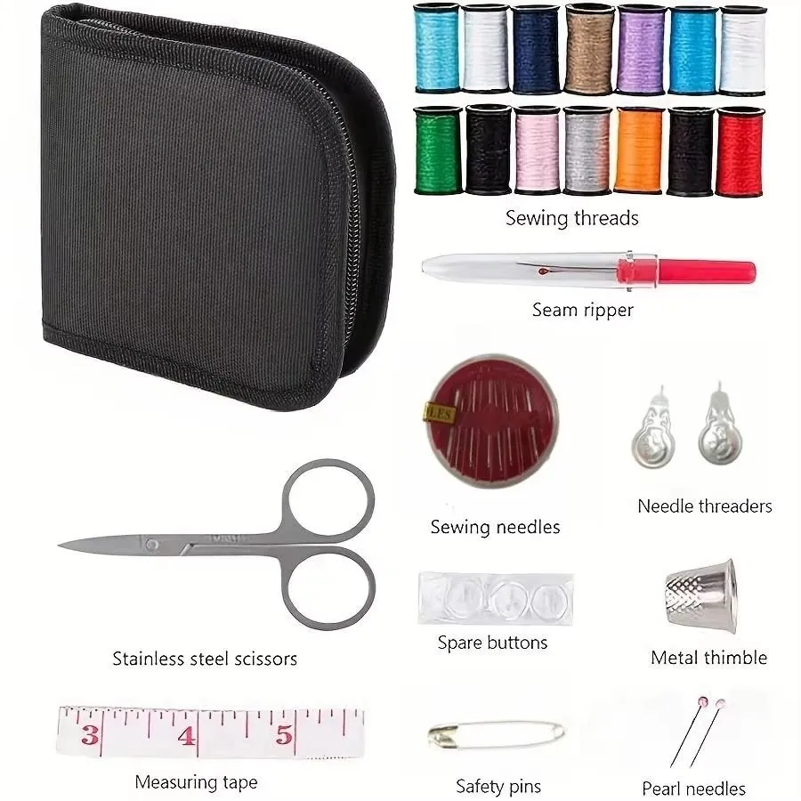 Sewing Kits DIY Multi-function Sewing Box Set for Hand Quilting Stitching Embroidery Thread Sewing Accessories Sewing Kits C276