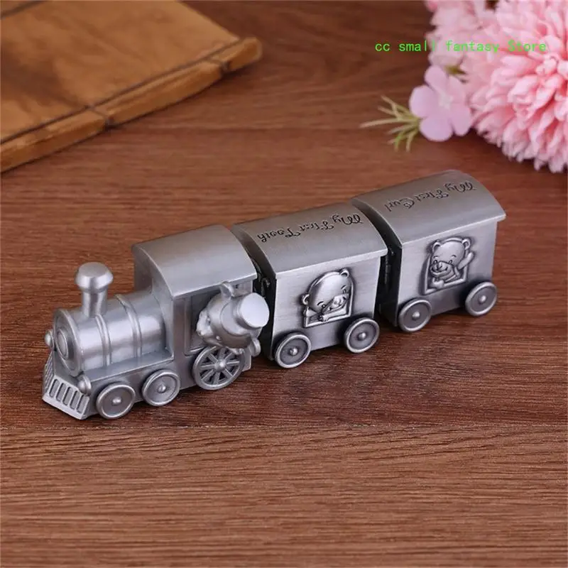 R3MA Children Tooth Container Metal Crafts Tooth Holder Baby Tooth Box Storage Baby Teeth Gift Baby Teeth Storage Box