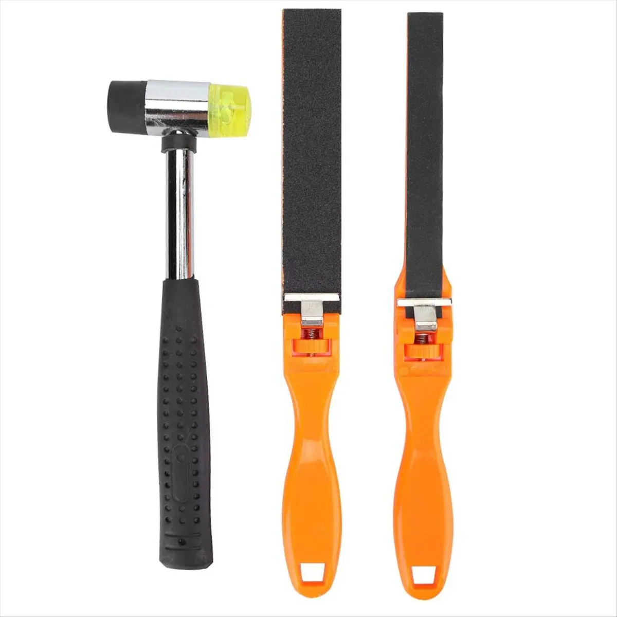A75K Jewelry Polishing Tool, Double Faced Hammer with Polyurethane Head, for Jewelry Processing and Polishing