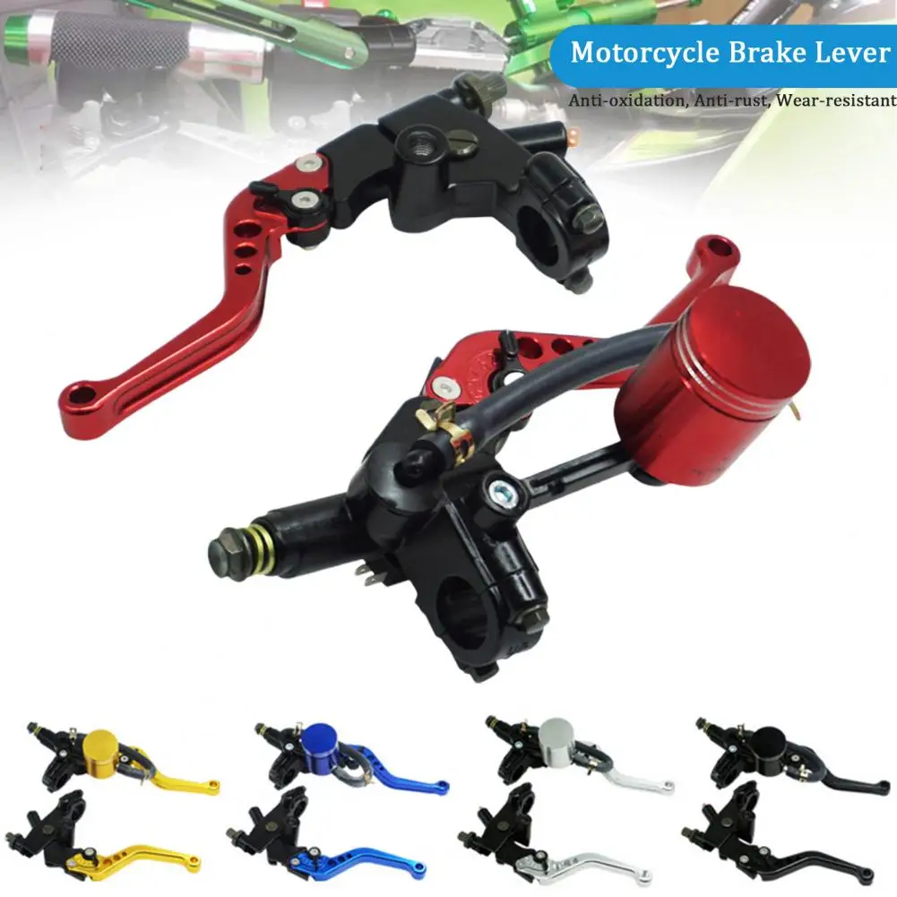 

Motorcycle Brake Hand Lever 1 Pair Sturdy Anti-rust Heavy Duty Universal Motorbike Brake Handlebar Bike Parts