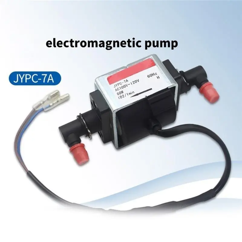 AS63-JYPC-7A For Steam Iron Water Tank Mop Coffee Machine Electromagnetic Pump AC 100V-120V 2400Cc/Min 2Bar High Efficiency