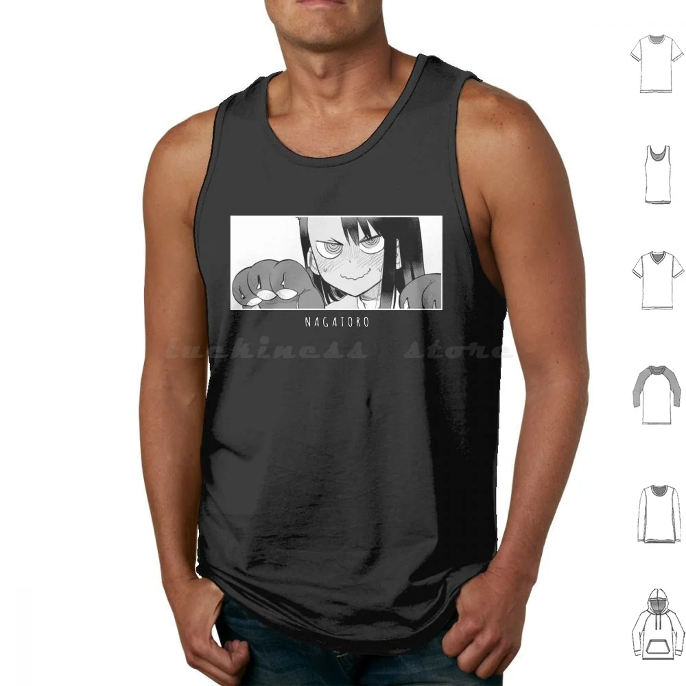 Nagatoro Tank Tops Print Cotton Nagatoro Manga Anime Nagatoro San Senpai Por Favor No Me Intimides Nagatoro Hayase