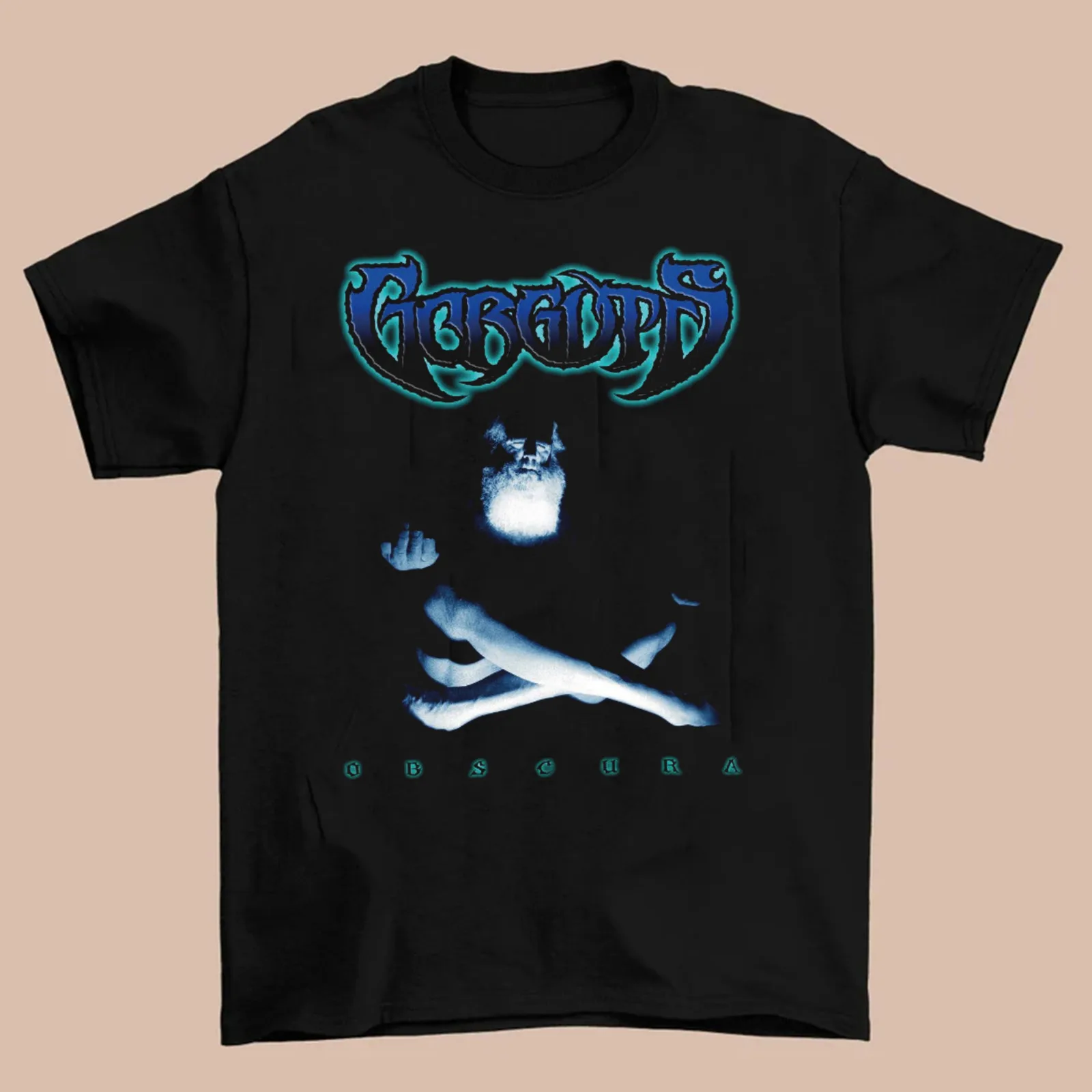 GORGUTS Obscura T Shirt Cotton Black Men All Size S to 5XL BE1192