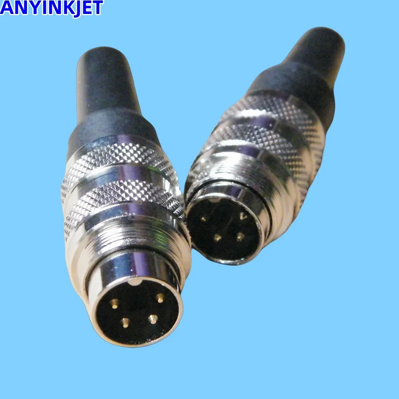 use for Videojet  Willett W500-0036-581 43S DIN plug connector encoder  4 Way