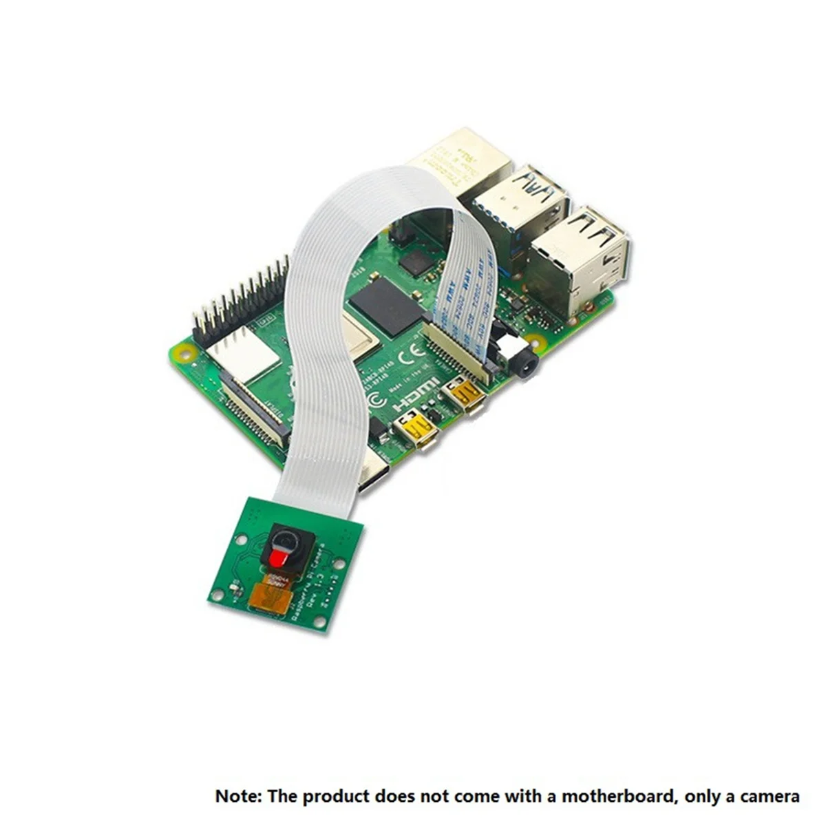 A99X 5MP OV5647 Camera Module for 4B 3B+ 3B 2B, 65° Viewing Angle, 1080P 720P Output Fixed Focus