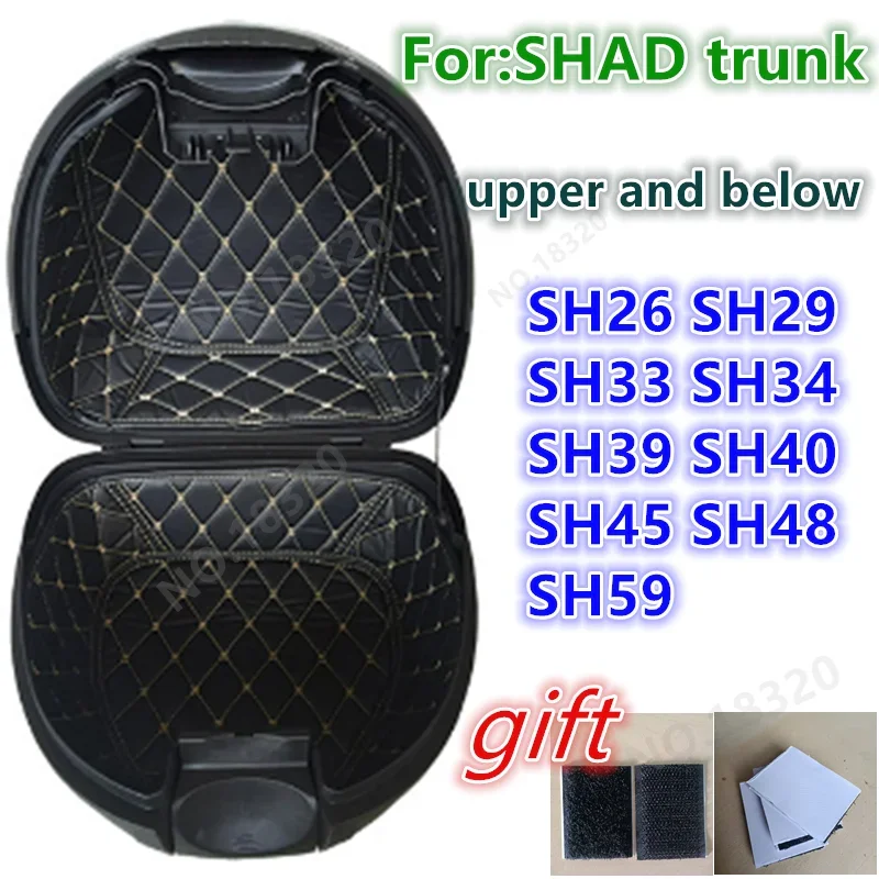 For SHAD SH59X SH26 SH29 SH33 SH34 SH39 SH40 SH45 SH48 Tail Case Trunk Case Liner pad Luggage Box Inner Container Lining pad