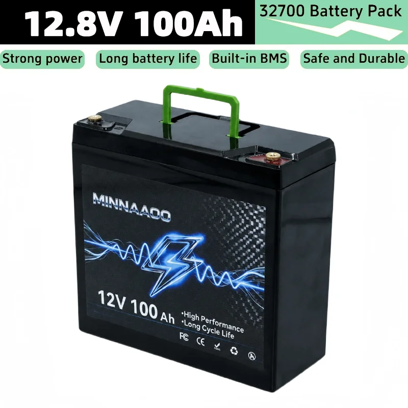 Bateria Solar LiFePO4 12V 100A - Fish Finder Battery avaliação e preço
