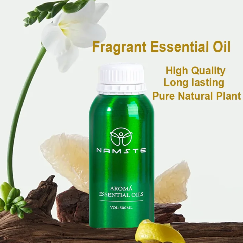 

Ароматические масла NAMASTE 500 мл, серия «Цветы и фрукты», для аромадиффузора, для дома, отеля, офиса, спа-салона