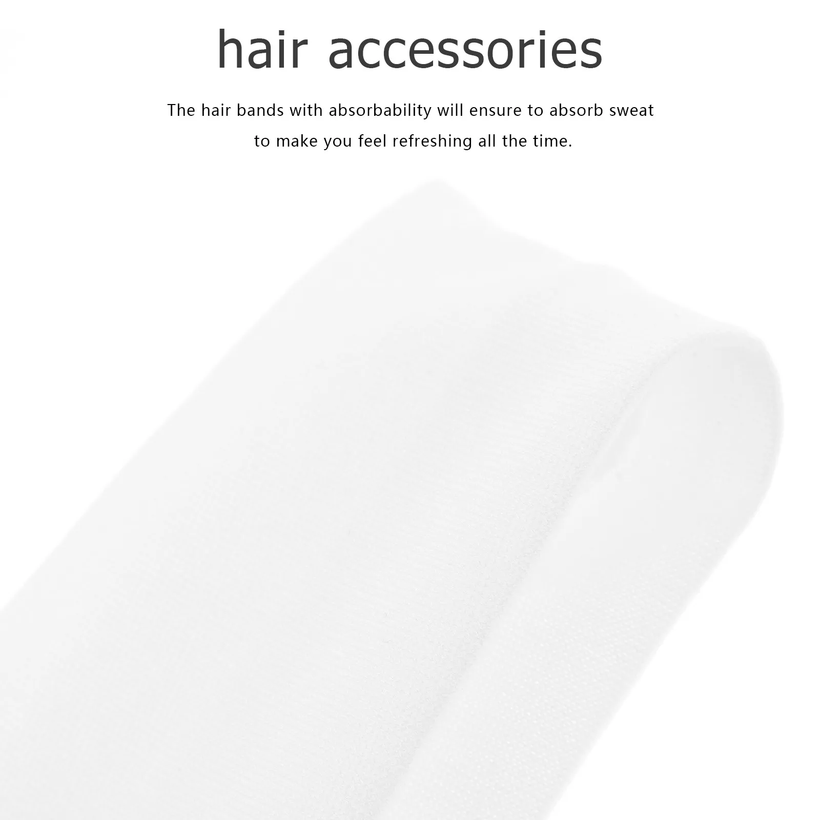 

10 шт. эластичных повязок на голову для спорта, впитывающих пот, для фитнеса, йоги, аксессуары для волос, повязки для бега