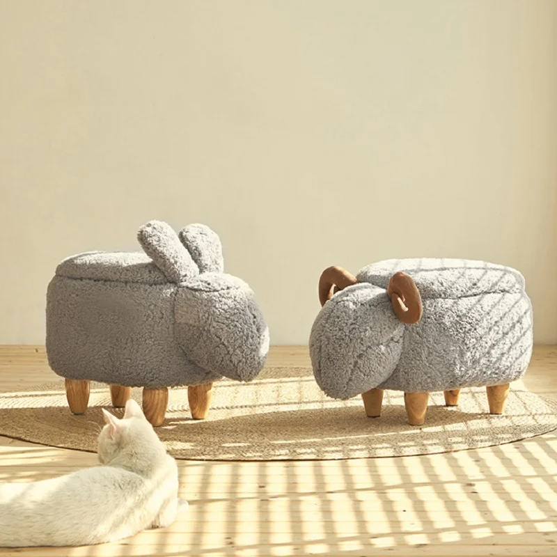 Wuli Bangku Ganti Domba Rumah Sederhana Kreatif Bangku Ganti Sepatu Dapat Menyimpan Modern Minimalis Bangku Sepatu Sofa Bangku Penyimpanan