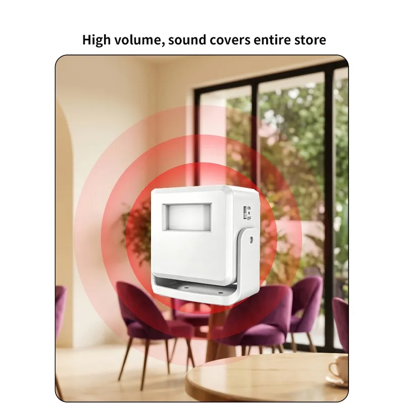 Dahong Motion Activated Voice Alert For Shops& Supermarkets-Doorbell Welcome Sensor