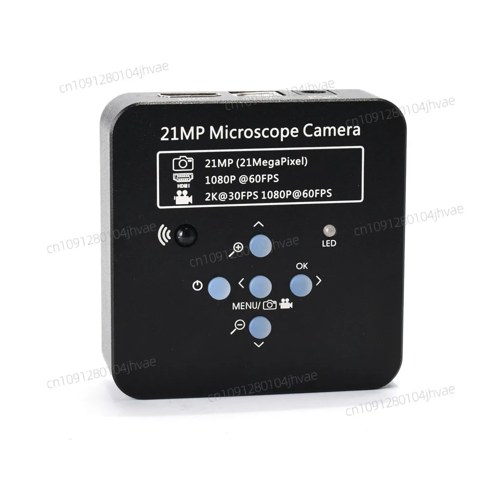 

HAYEAR 21MP 1080P 60FPS 2K HDMI USB Industrial Digital Video Microscope Camera Magnifier for Phone PCB THT Soldering