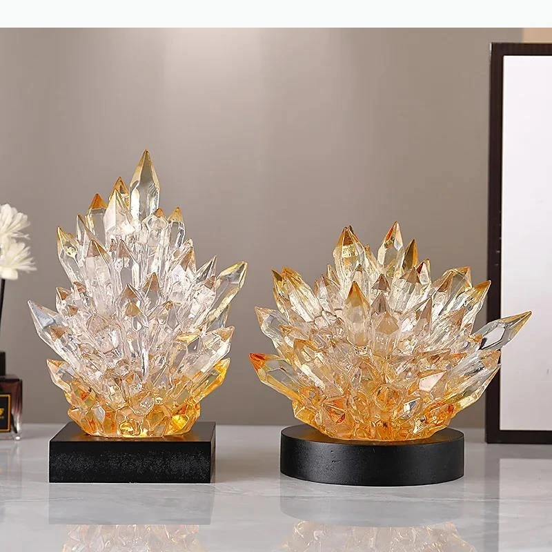 Cluster Sculpture Desk Decoration Ornaments Imitation Crafts Resin Artwork Statue Room Aesthetics Decor