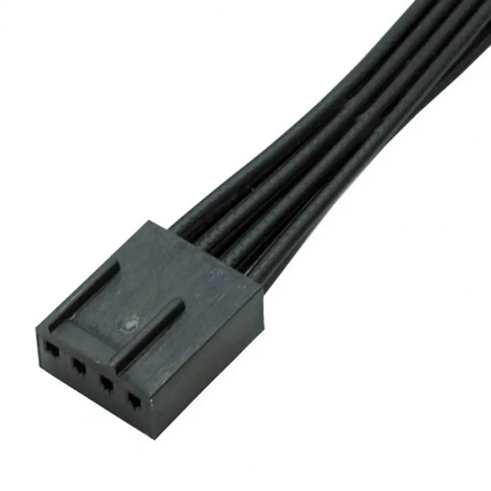 Pwm-光ケーブル,ファンハブ,延長ケーブル,デスクトップ,pwm,y 1〜2 4ピン,13.5cm