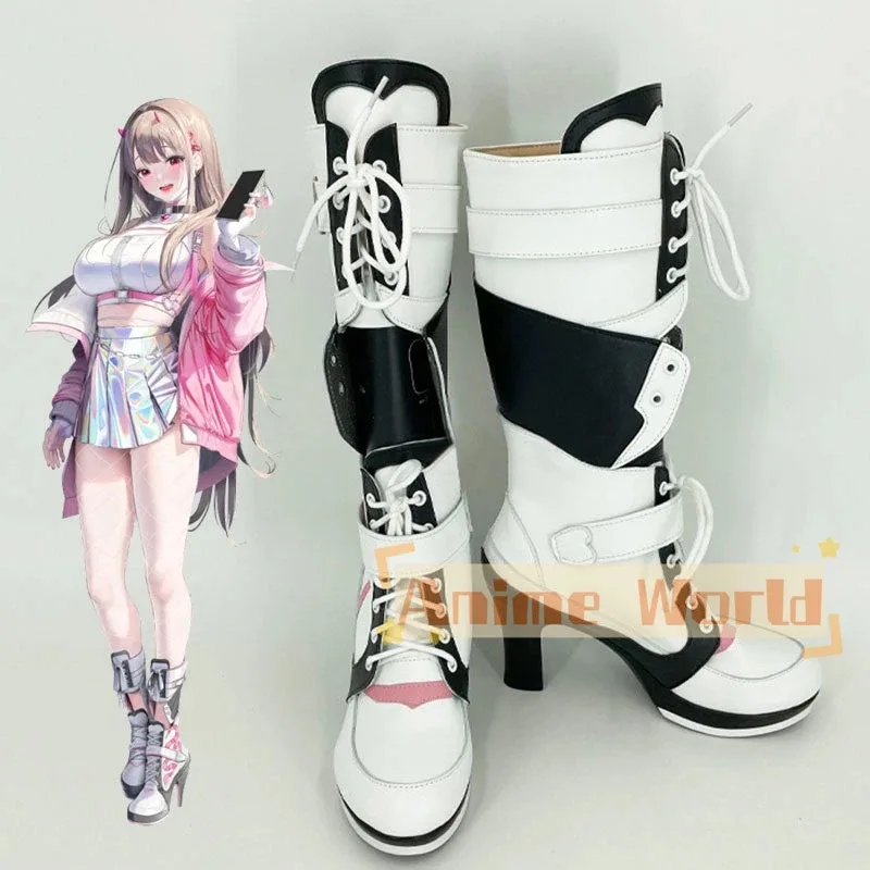 

2025 11 Goddess of Victory: Nikke Viper Shoes Cosplay Halloween Carnival Boots Custom Made
