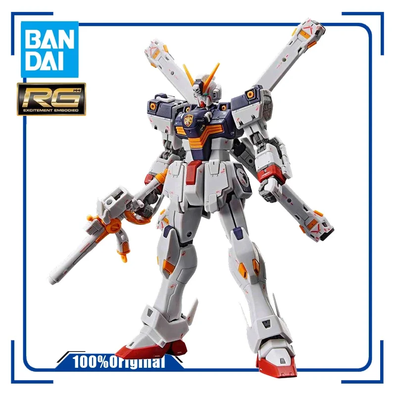 BANDAI RG 31 1/144  X1 CROSSBONE GUNDAM Assembly Model Kit Action Toy Figures Gifts for Children Anime Figure