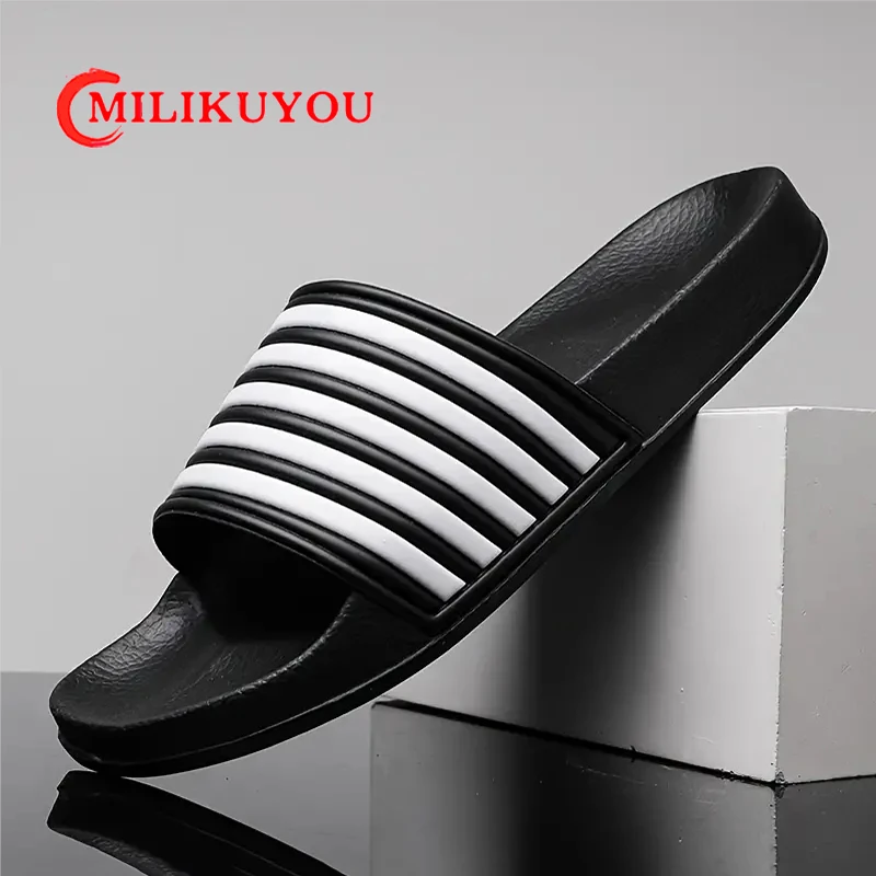 Man Slippers Non-slip Beach Garden Flat Sandals Thick Sole Eva Slides Women Men Shoes Casual Flip-flops Unisex Sandalias Hombre