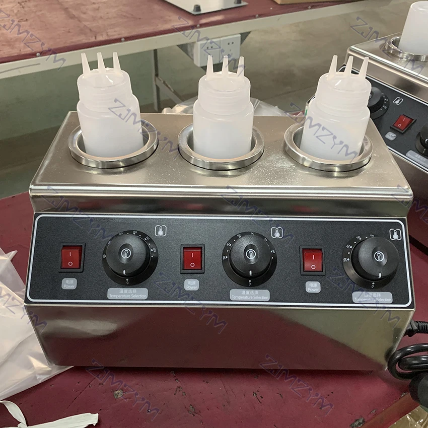 Chauffe-biberon électrique FY-QK-3 W, distributeur de Sauce, en acier inoxydable, pour le chocolat et le fromage, 240