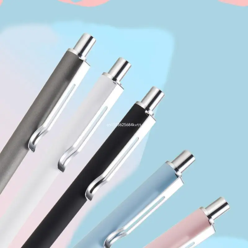 Stylo rétractable rempli à Piston, 0.38mm EF, écriture fluide, fournitures bureau pour garçon fille, cadeau pour