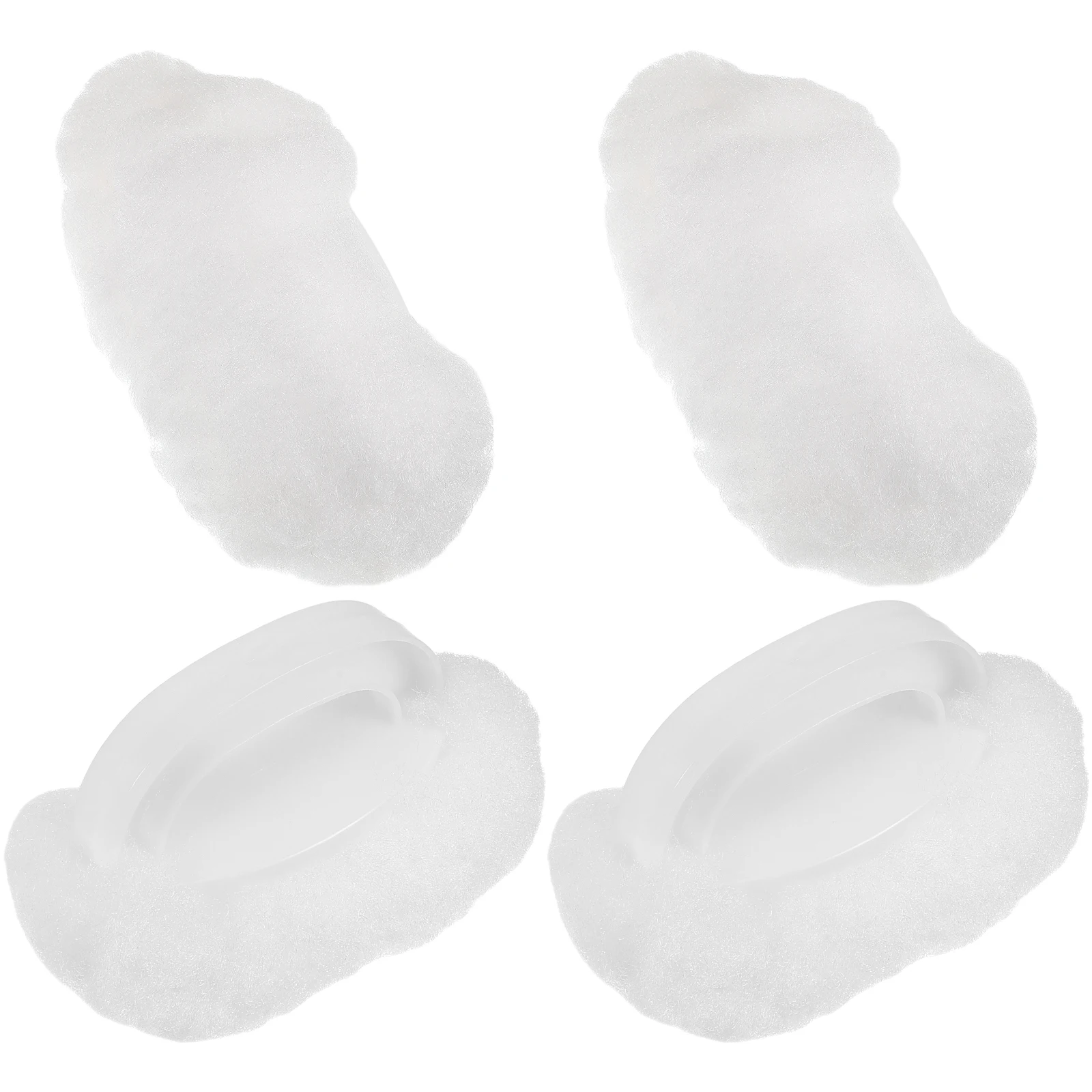 

4 Pcs Bathtub Cleaning Brush Bathroom Tools Accessory Cleaner Ceramic Tile Polypropylene Yarn