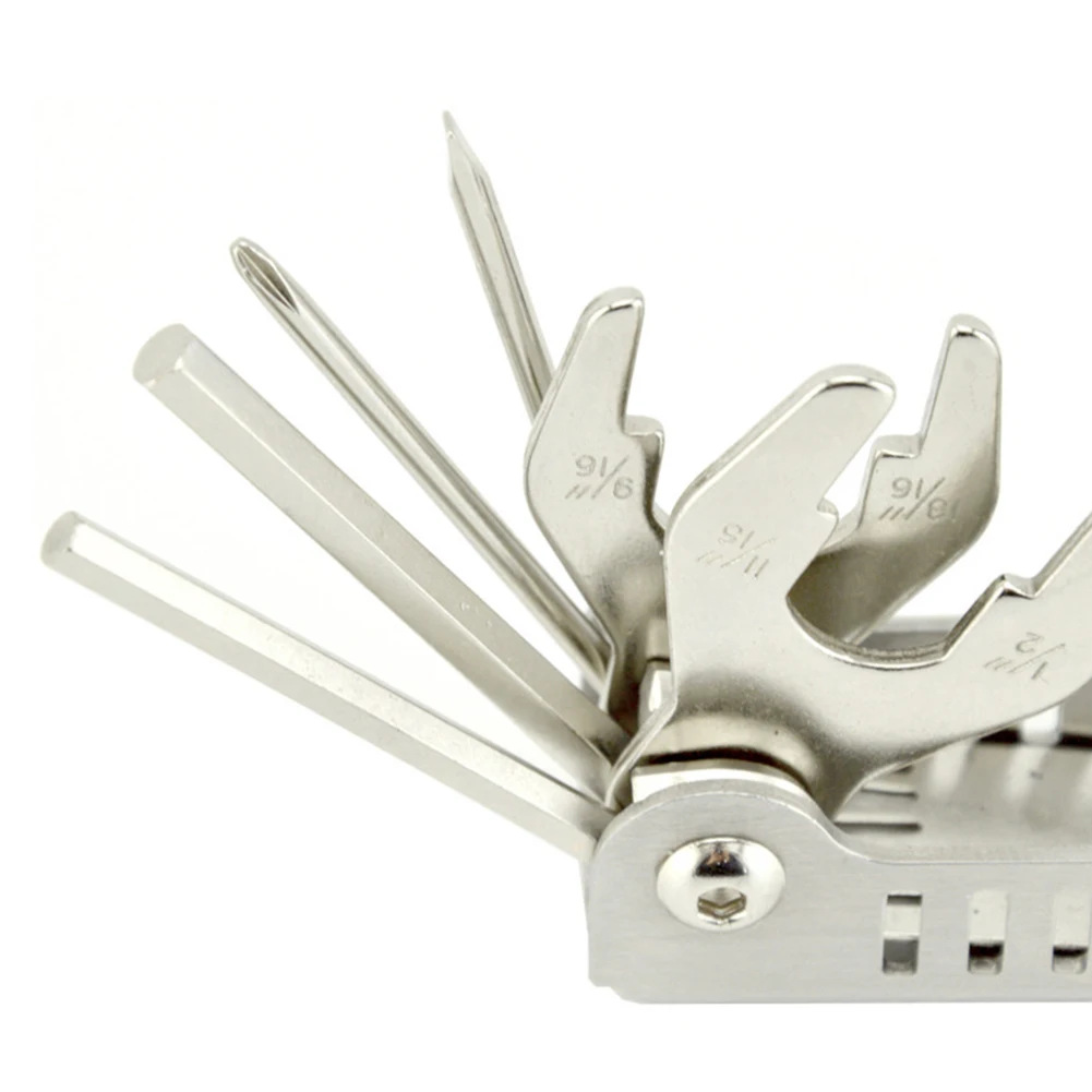 304 SS 13 in 1 Diving Multi Tool for REG Scuba Repair Screwdriver Set Folded Size 119 x 30 x 40 mm 304 SS 13 in